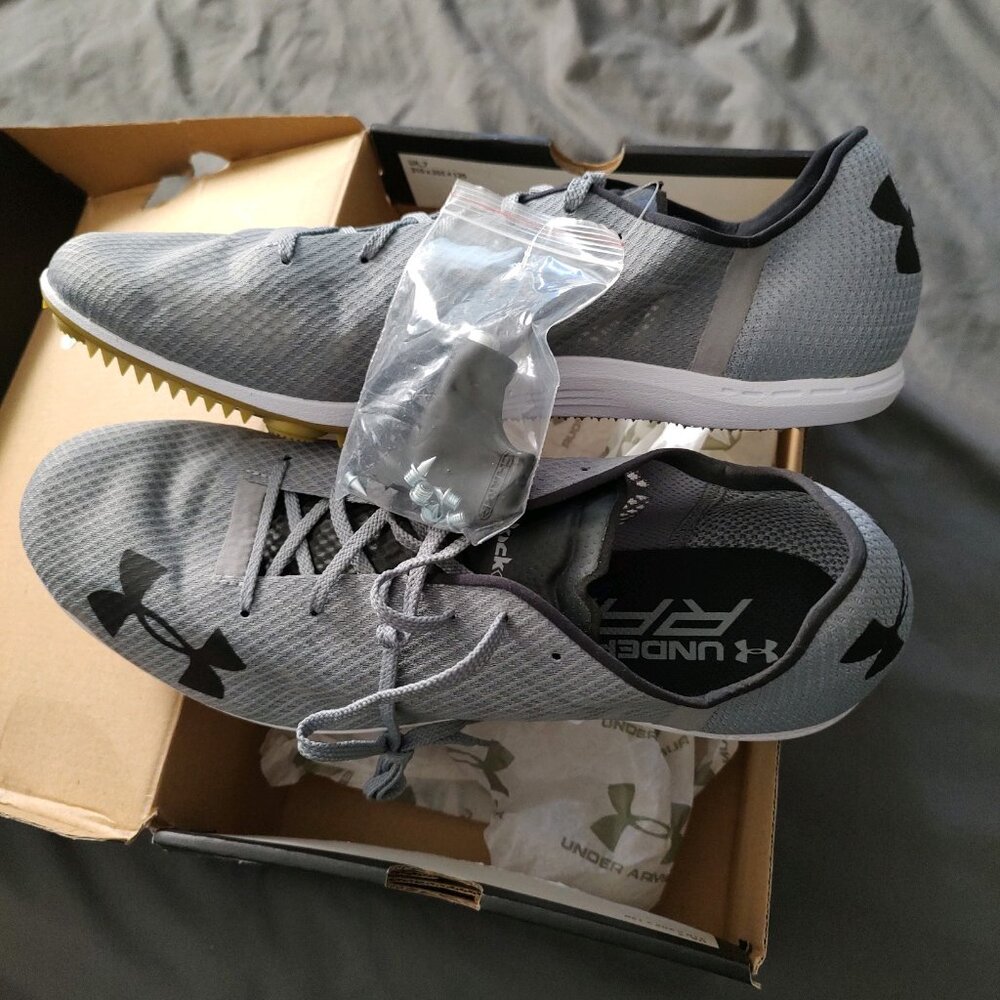 NEW, cleats, Under Armour; KICK Distance 2, size 13